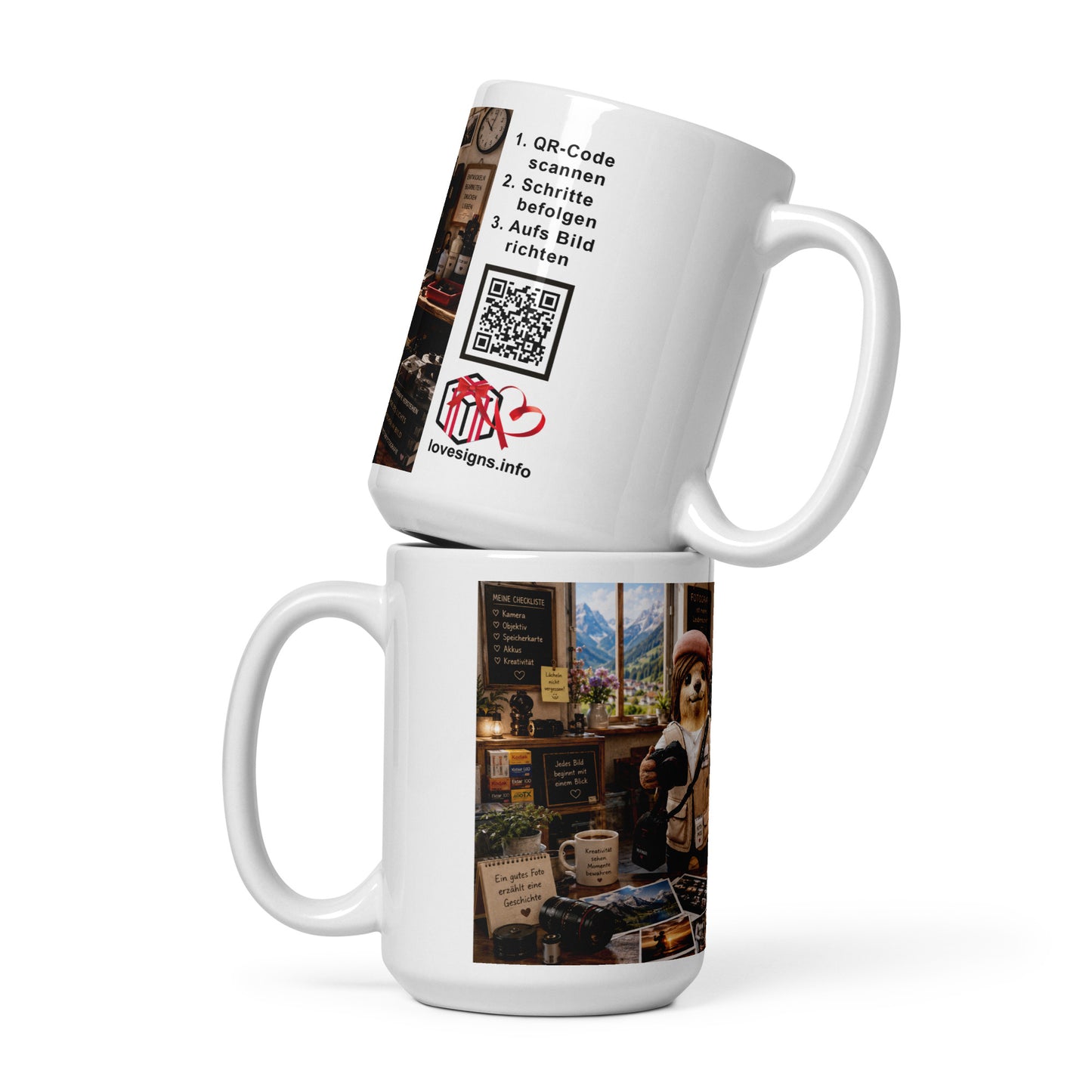 Fotografin Geschenk – Murmari Keramiktasse mit AR-Motiv