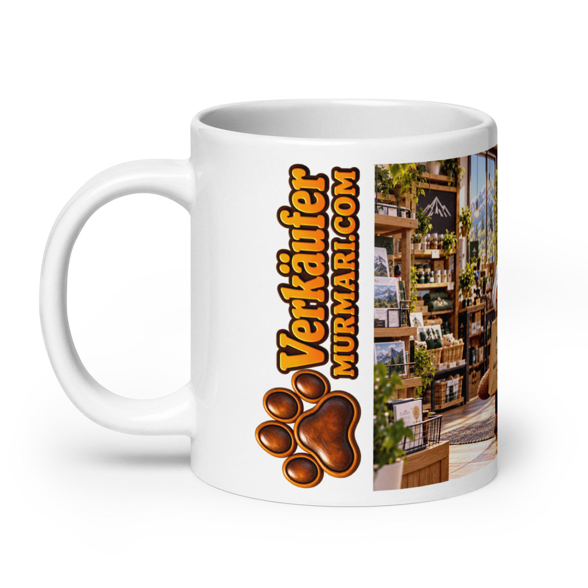 Verkäufer Geschenk – Murmari Keramiktasse mit AR-Motiv