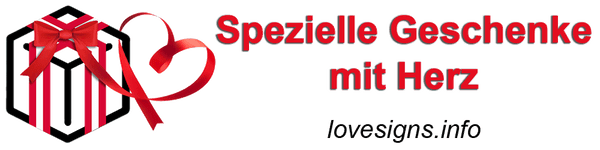 Spezielle Geschenke mit Herz