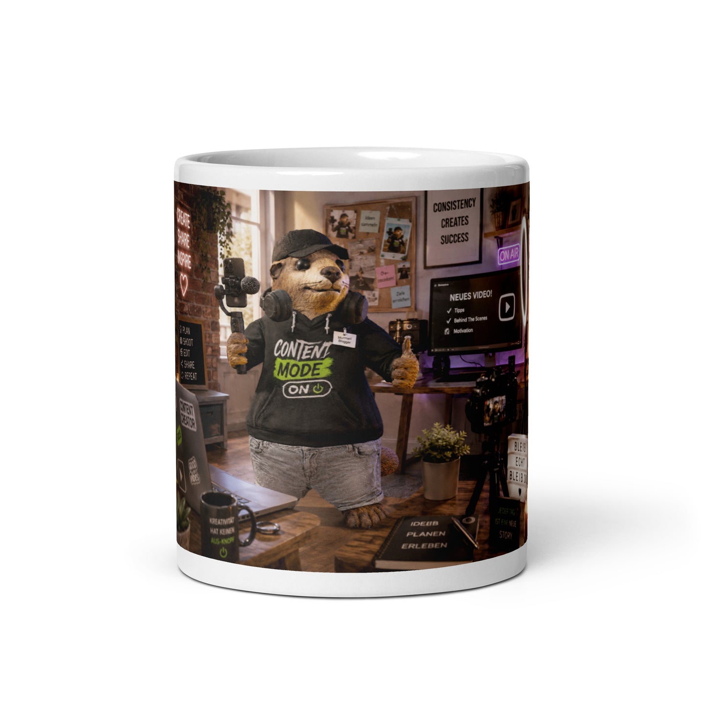 Murmari Blogger Keramik-Tasse mit Augmented Reality – Hauptansicht