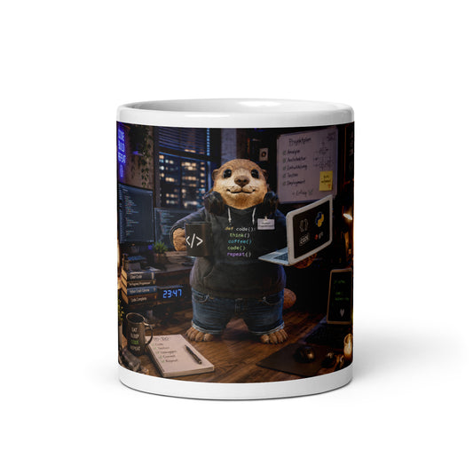 Murmari Programmierer Keramik-Tasse mit Augmented Reality – Hauptansicht