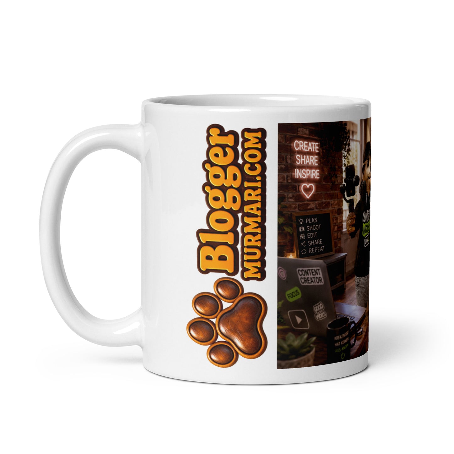 Blogger Geschenk – Murmari Keramik-Tasse mit AR-Motiv