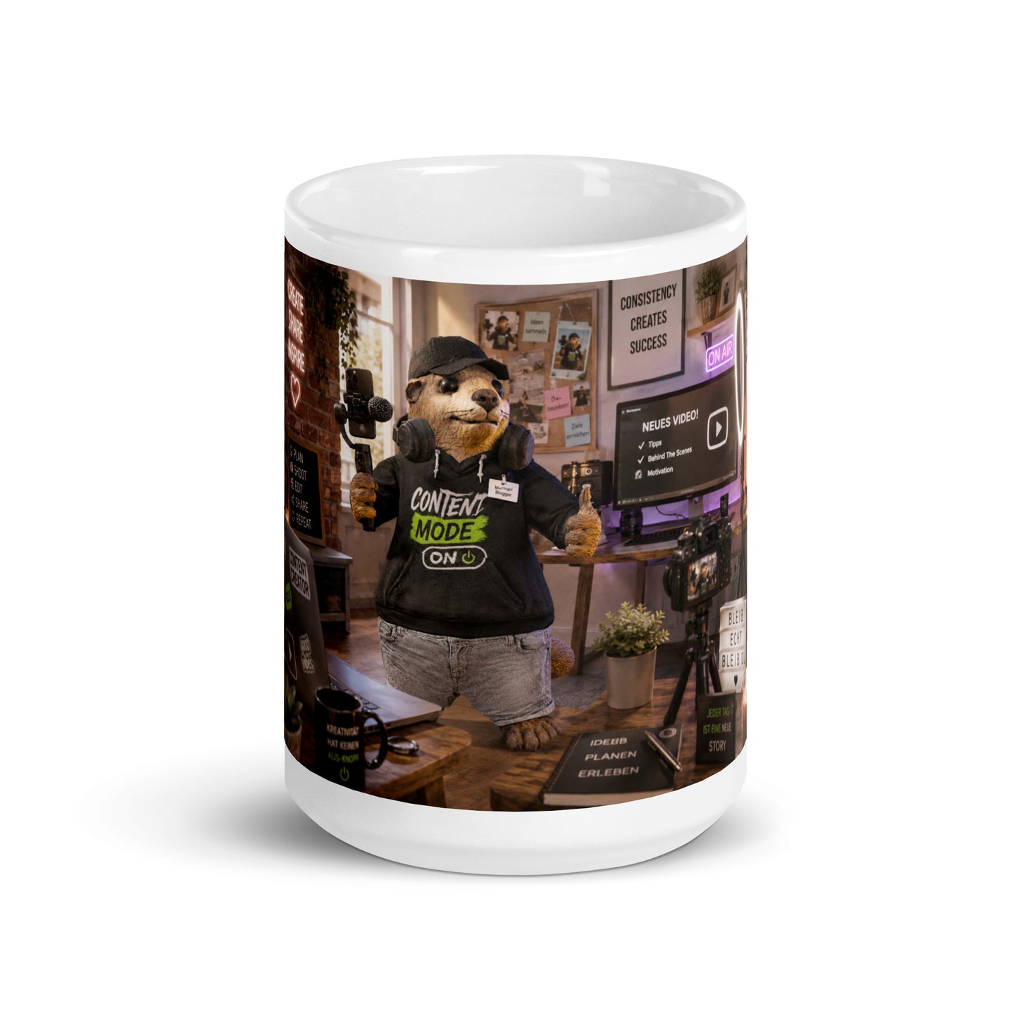 Murmari Blogger Keramik-Tasse mit Augmented Reality – Hauptansicht