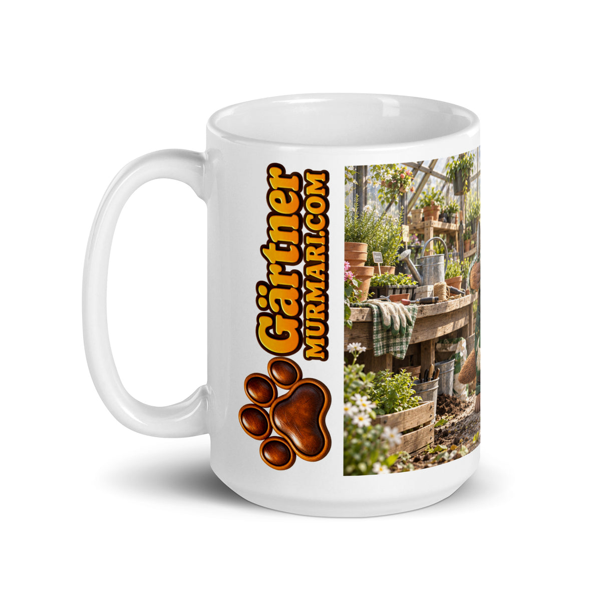 Gärtner Geschenk – Murmari Keramiktasse mit AR-Motiv