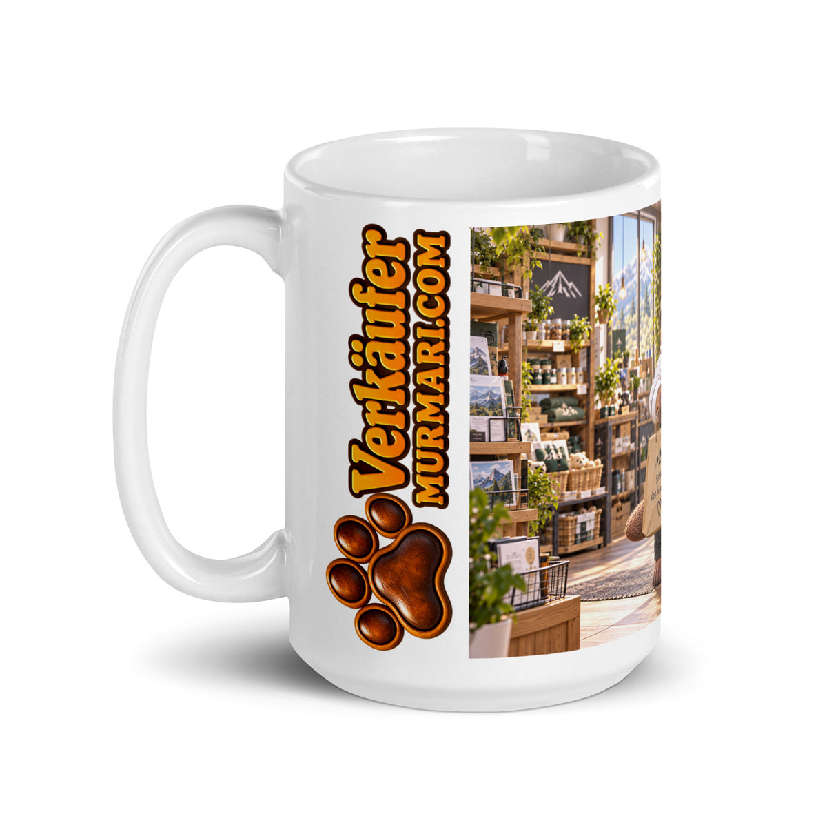 Verkäufer Geschenk – Murmari Keramiktasse mit AR-Motiv