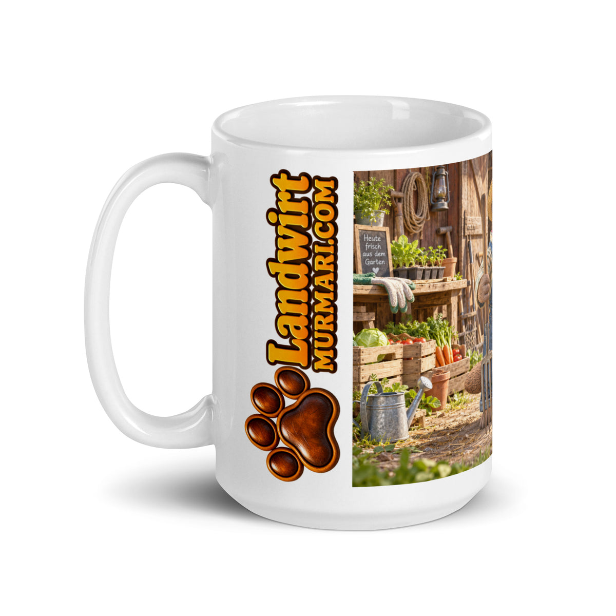 Landwirt Geschenk – Murmari Keramiktasse mit AR-Motiv