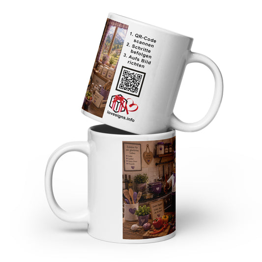Murmari Köchin Keramik-Tasse mit Augmented Reality – Hauptansicht