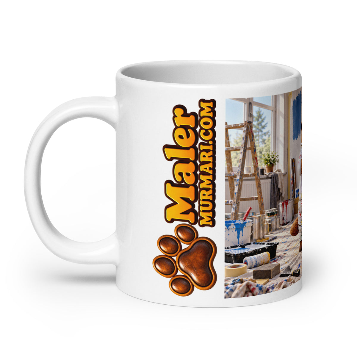 Maler Geschenk – Murmari Keramik-Tasse mit AR-Motiv
