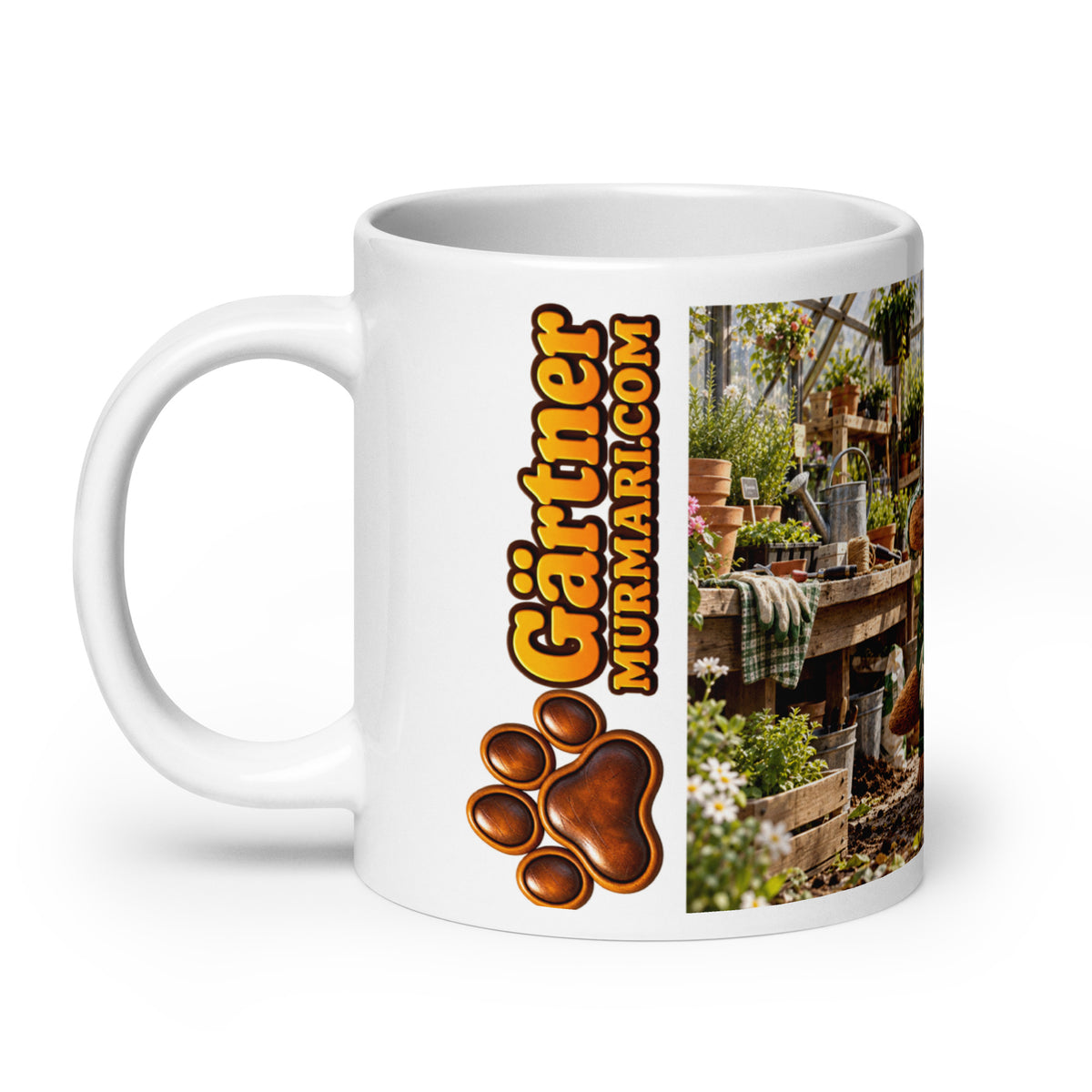 Gärtner Geschenk – Murmari Keramiktasse mit AR-Motiv